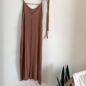 Forever 21 Dusty Mauve Summer Sun Dress